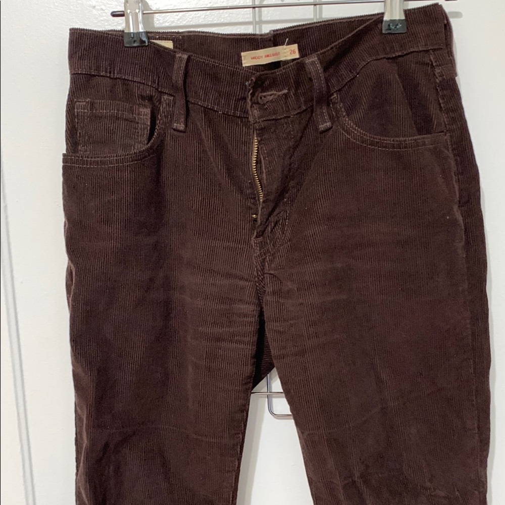 Levi's Brown Corduroy Bootcut Pants